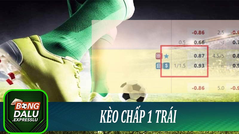 Thông tin về kèo chấp 1 trái